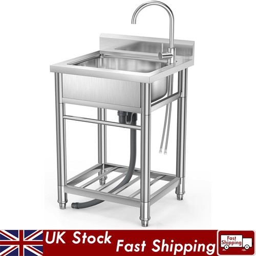 Stainless steel utility sink - stainless,