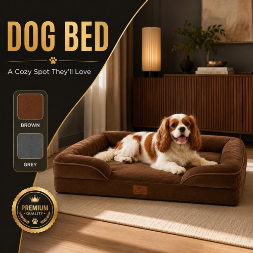 Washable large dog - washable, bed