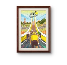 tour de france official print
