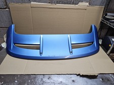 Mk7 Mk7.5 Ford Fiesta Zetec S Rear Boot Spoiler Vision Blue
