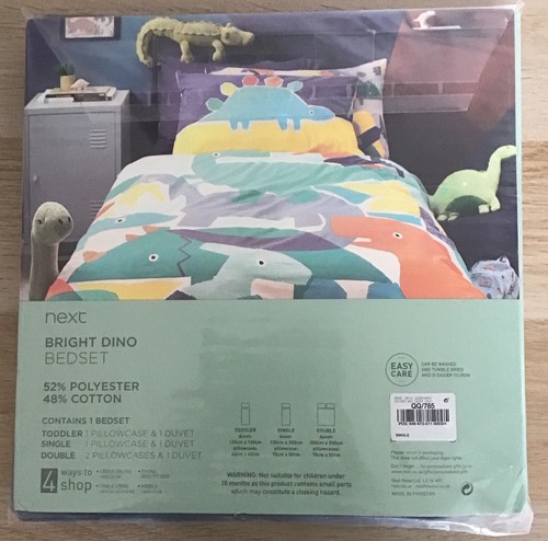 Next dino clash duvet - dino,