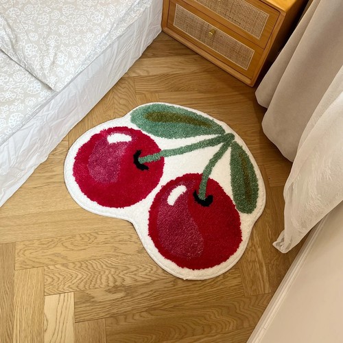 Cherry rug funky - cherry, fruit