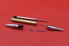 One chrome Spiral click pen