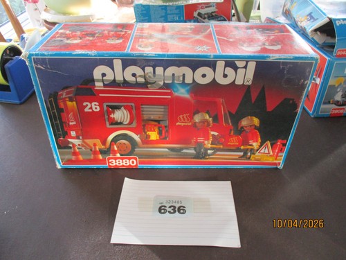 Playmobil 3880 fire engine set - fire,