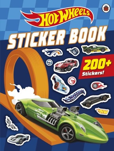 Hot wheels sticker book by - wheels:,