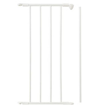 Safetots Room Divider, Baby Safety, White, 33cm Extension Panel, 70cm High