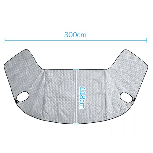 Motorhome thermal windscreen - motorhome,