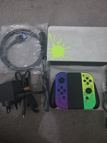 Switch oled splatoon edition - 3,