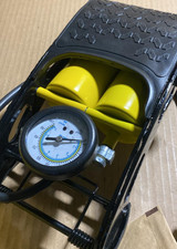 AA Twin Cylinder Foot Pump AA3350 - Tyre Inflator for Cars Motorcycles Bicycles