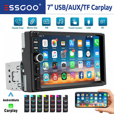 1 DIN Car Stereo 7in Apple