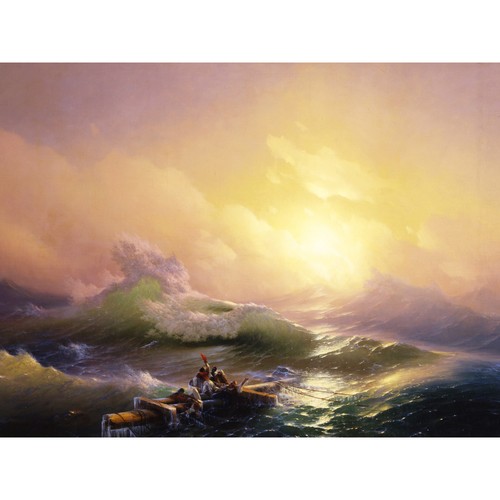 Aivazovsky the ninth wave - aivazovsky,