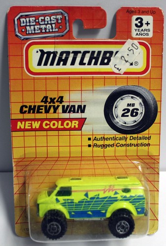 Matchbox chevy van - , nice
