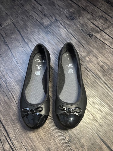 Clarks loop flat - flat, leather