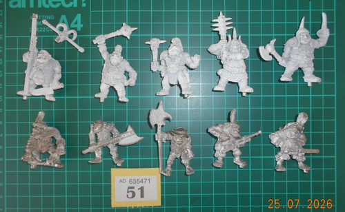 Citadel warhammer ogres x10 - warhammer,