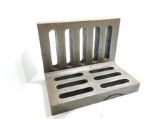 ECLIPSE 304 ENGINEERS ANGLE PLATE CAST STEEL 8" X 6" X 5"  6.2KGS REF3635