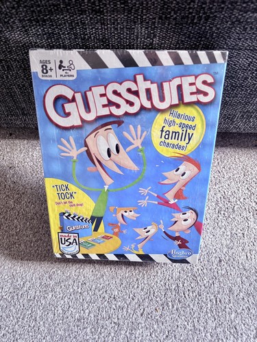 Guesstures board game family - board,