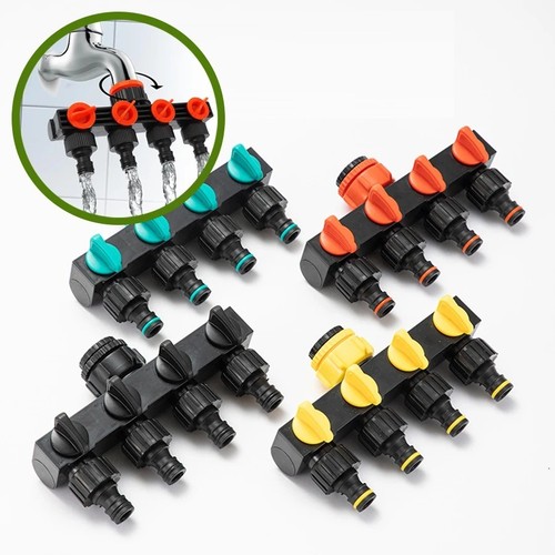 Plastic 4 way adaptor - 3/4",