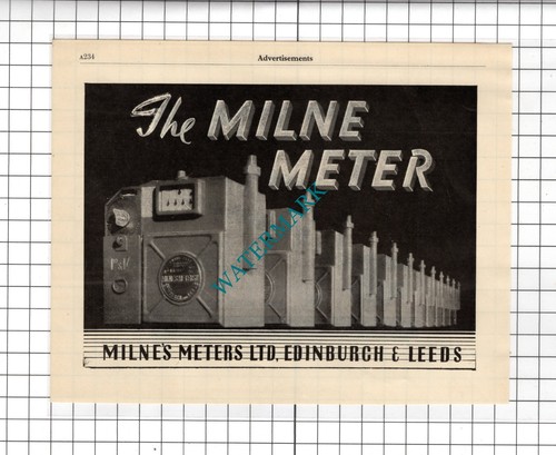 Milne meters ltd edinburgh - meters,