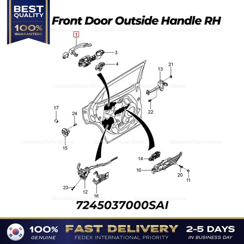 Genuine front door - ⭐genuine⭐,