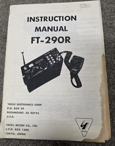 Yaesu 290r original - yaesu,