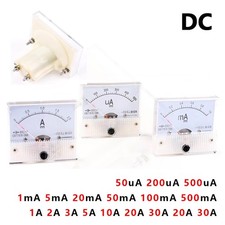 Ammeter 0-30A DC Analog