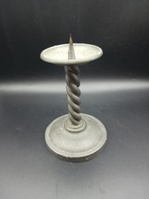 Vintage Pewter Candlestick