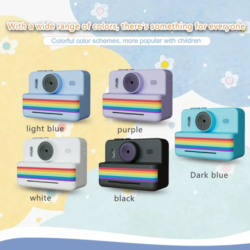 Kids instant print camera - 2.8",