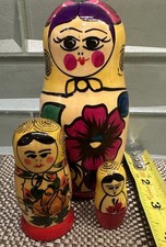 Authentic Vtg Russian Nesting