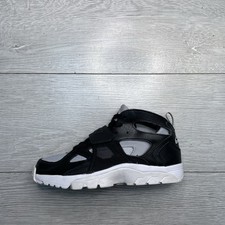 Nike Air Trainer Huarache Black Grey Trainers Size 5.5 EU 38.5 US 6Y