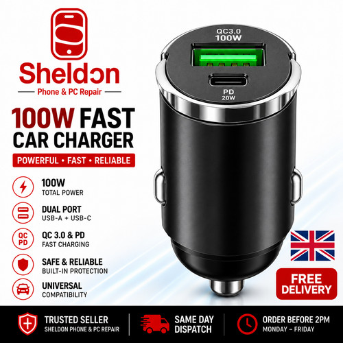 100w super fast car charger - super,