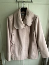 BHS Short Coat Pale Pink 18