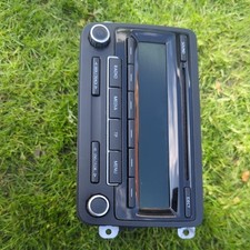 VW SHARAN SE BLUEMOTION 10-15 STEREO RADIO HEAD UNIT CD PLAYER 5M0035186L