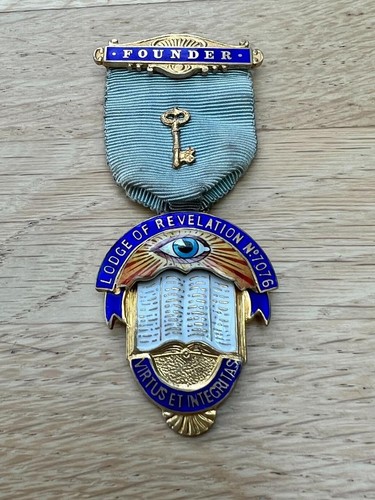 Fine silver enamel masonic - fine,