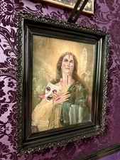 Macabre 1800s Portrait Of