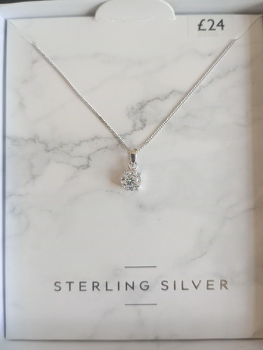 Sterling silver pendant - sterling,