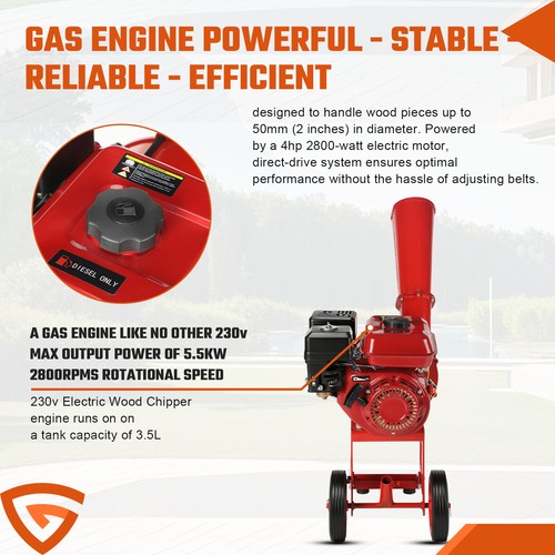 Compact garden 6hp petrol - compact,
