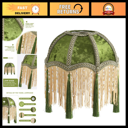 Victorian bell shape lampshade - victorian,