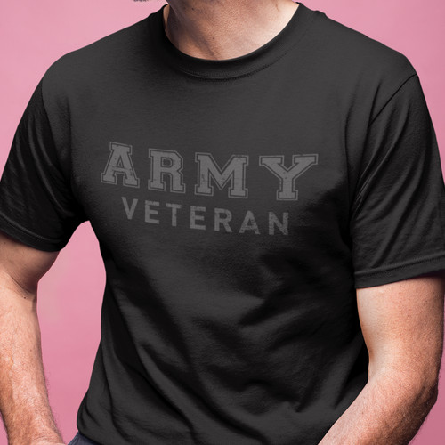 Army veteran shirt armed - army,