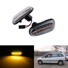 Clear Lens Side Indicator LED Repeater Light For Vauxhall Astra G Zafira A 98-05