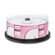 25 Philips DVD-R Inkjet
