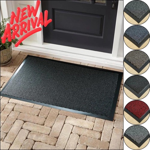Non slip barrier door - door, mat