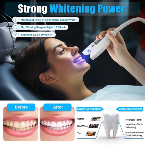 Led teeth whitening machine - teeth,