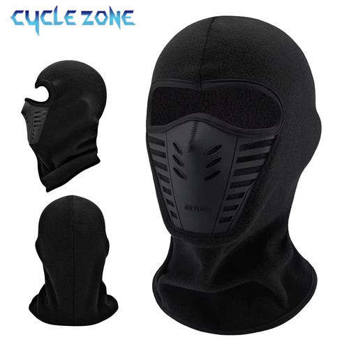 Winter outdoor cycling - outdoor, full
