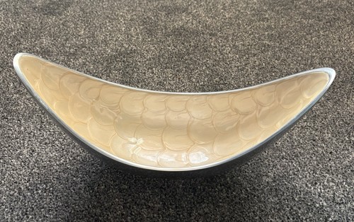 Aluminium curved bowl - aluminium, with