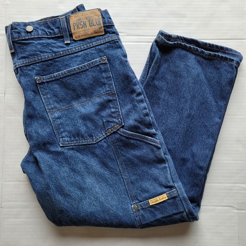 Vintage prison blues jeans - vintage,