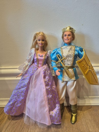 Barbie rapunzel doll and - as,