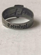 German silver ring. World War