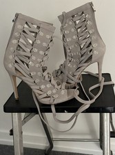 LUCY CHOI NEUTRAL  SUEDE