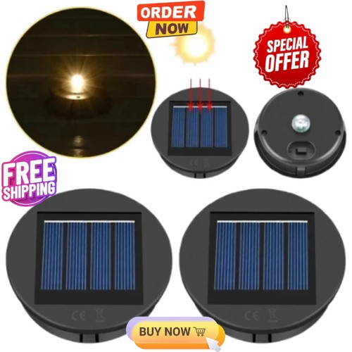 Solar lights replacement top - lights,