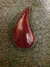 Vintage Lucite  Bordo Ruby